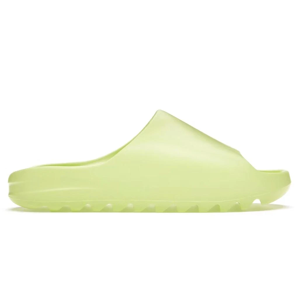商品YEEZY|Adidas Yeezy Slide Glow Green,价格¥1556,第1张图片