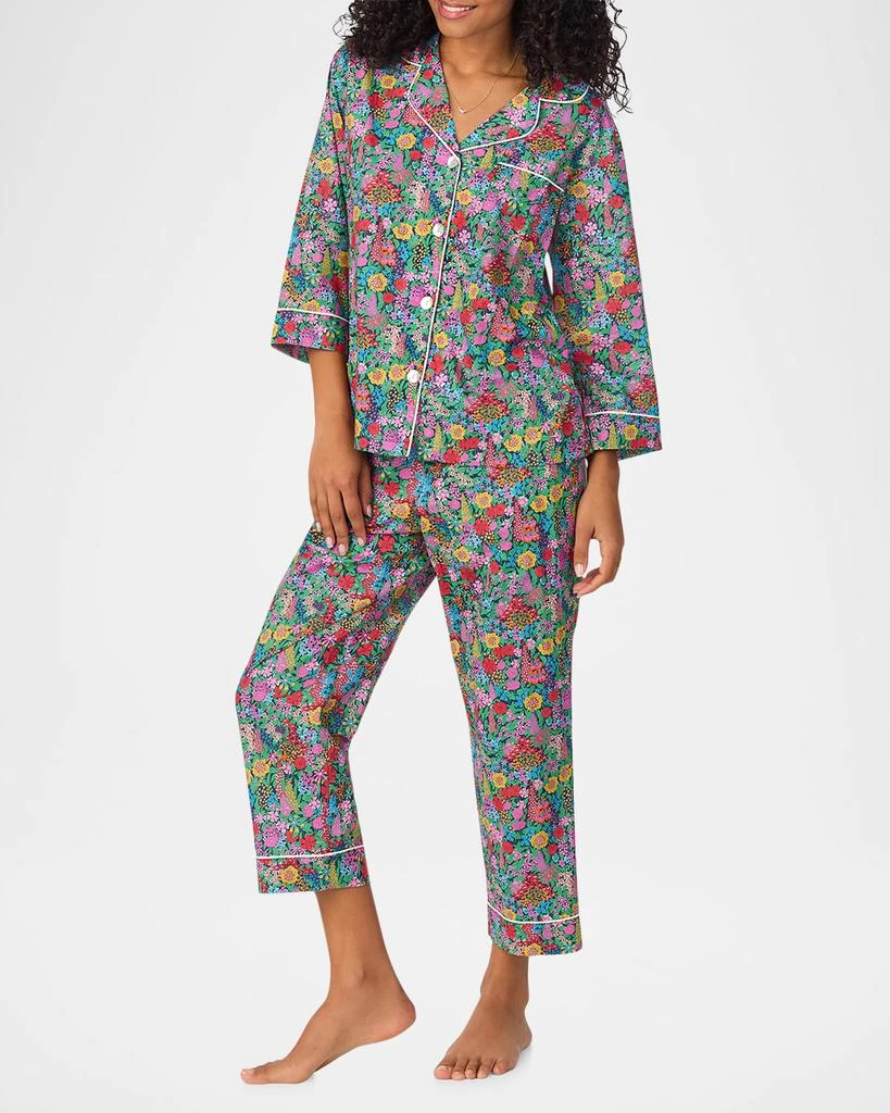 商品BedHead Pajamas|Cropped Floral-Print Tana Lawn Pajama Set,价格¥1687,第2张图片详细描述