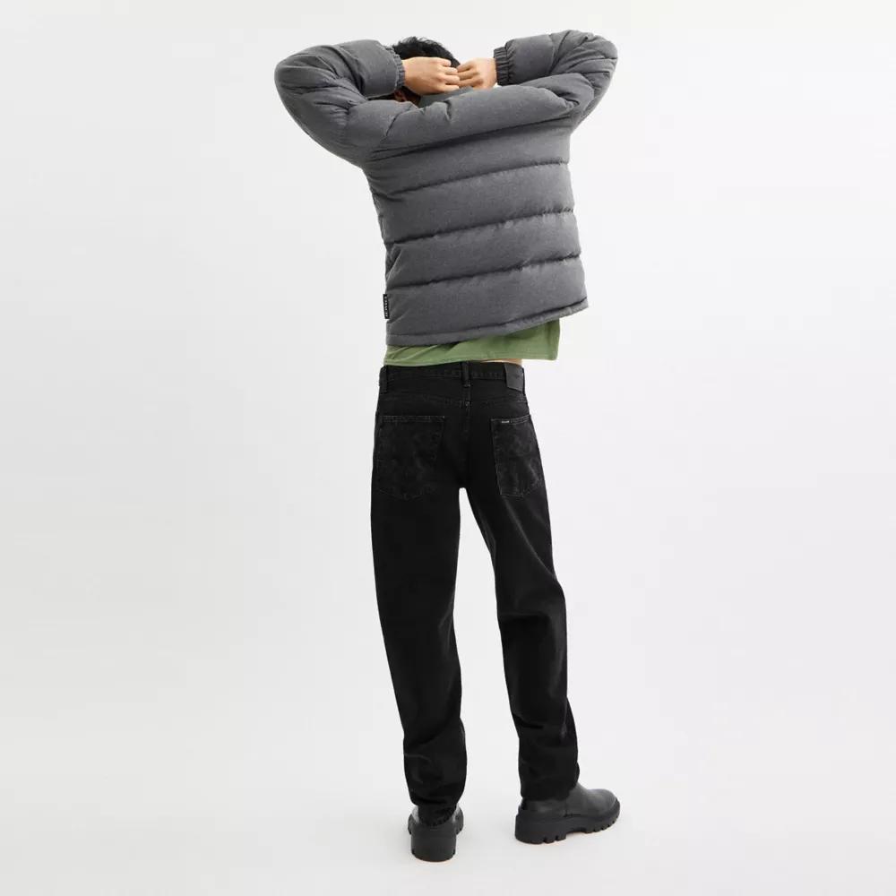 【COACH】Denim ジーンズ 在庫確認ください CT433 Coach Straight Fit Denim Jeans - Pants - BeyondStyle