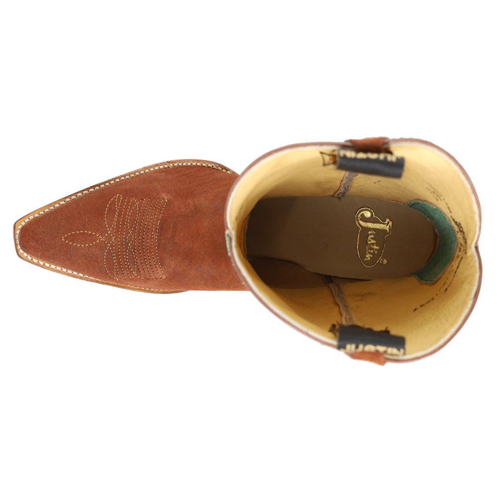 商品Justin Boots|Pearce'D Snip Toe Cowboy Boots,价格¥670,第6张图片详细描述