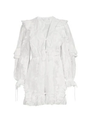 商品Ted Baker London|Puffball Ruffle Playsuit,价格¥1348,第3张图片详细描述
