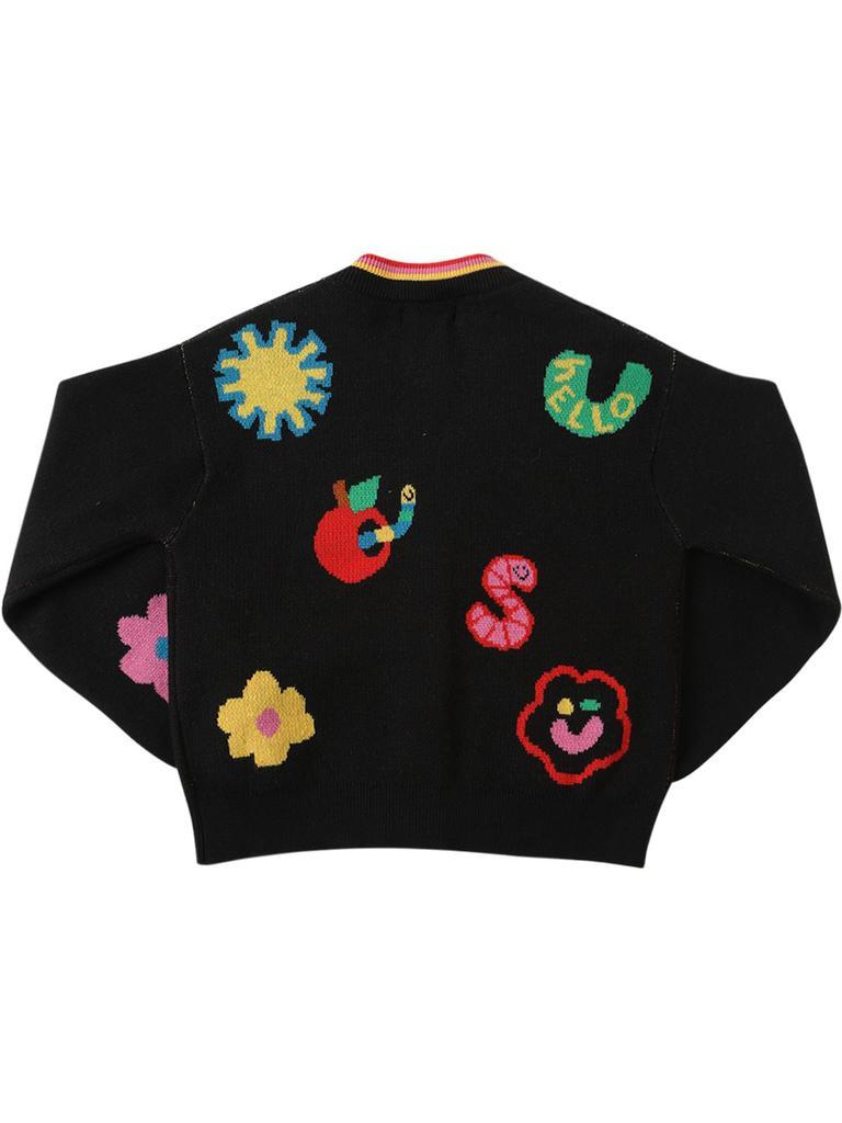 商品Stella McCartney|Organic Cotton & Wool Knit Cardigan,价格¥1331,第4张图片详细描述