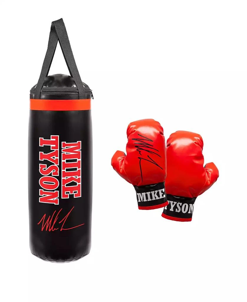 商品World Tech Toys|Mike Tyson Kids Boxing - Punching Bag Hanging and Gloves,价格¥232,第1张图片