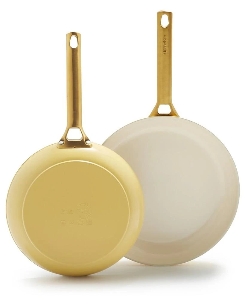 商品Greenpan|GreenPan Sunrise Reserve Ceramic Nonstick Frypan Set,价格¥948,第1张图片