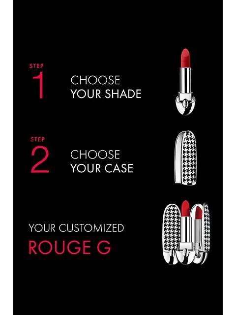 商品Guerlain|Rouge G Customizable Luxurious Velvet Matte Lipstick,价格¥251,第7张图片详细描述