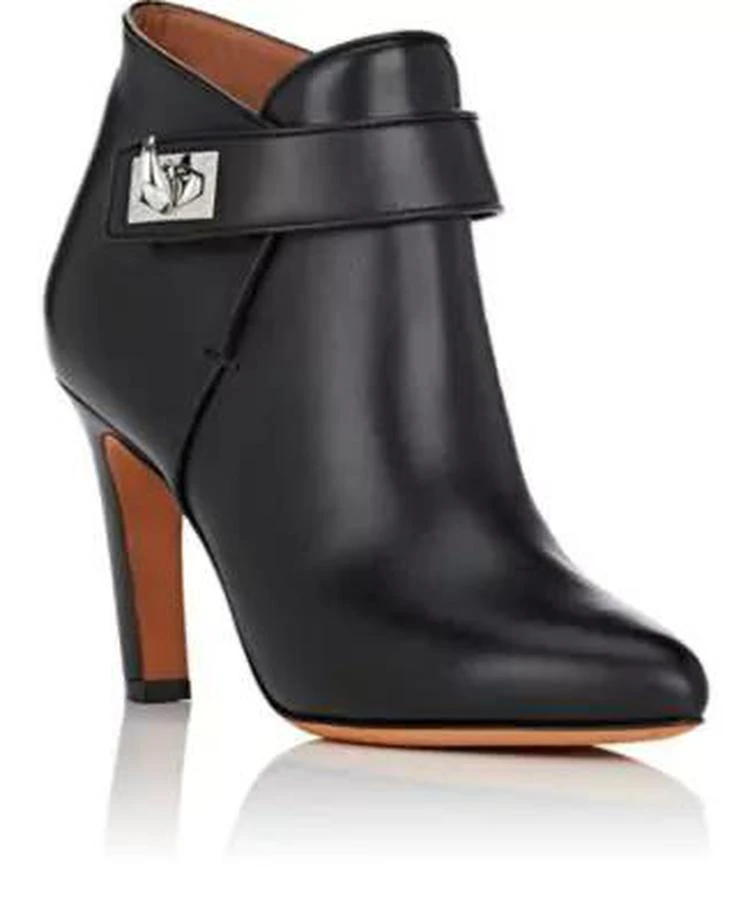 商品Givenchy|Shark Line Leather Ankle Boots,价格¥5123,第2张图片详细描述