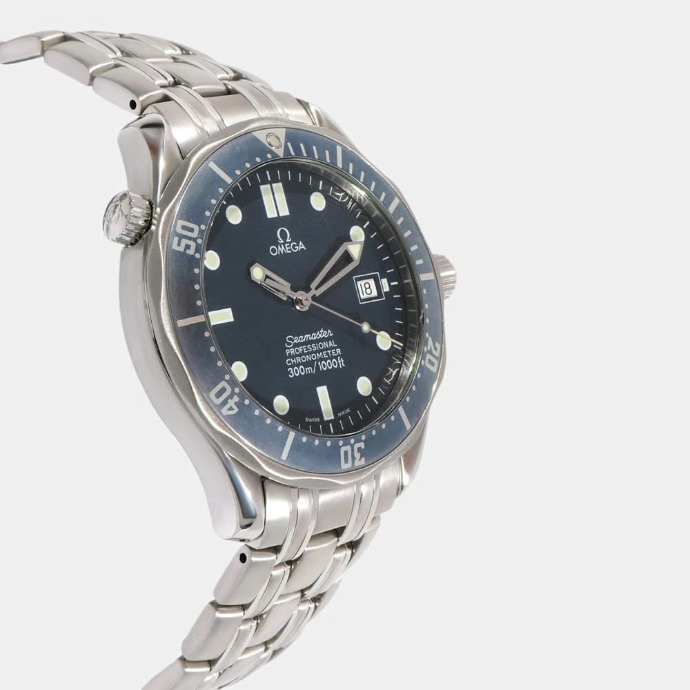 商品[二手商品] Omega|Omega Blue Stainless Steel Seamaster 300M 2531.80.00 Automatic Men's Wristwatch 41 mm,价格¥19766,第4张图片详细描述