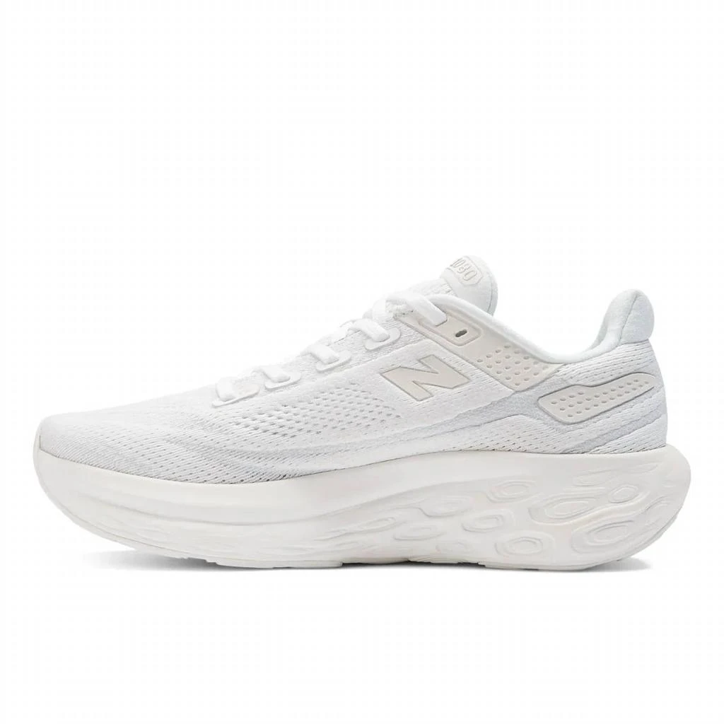 商品New Balance|Women's Fresh Foam X 1080V13 Running Shoes In White,价格¥977,第3张图片详细描述
