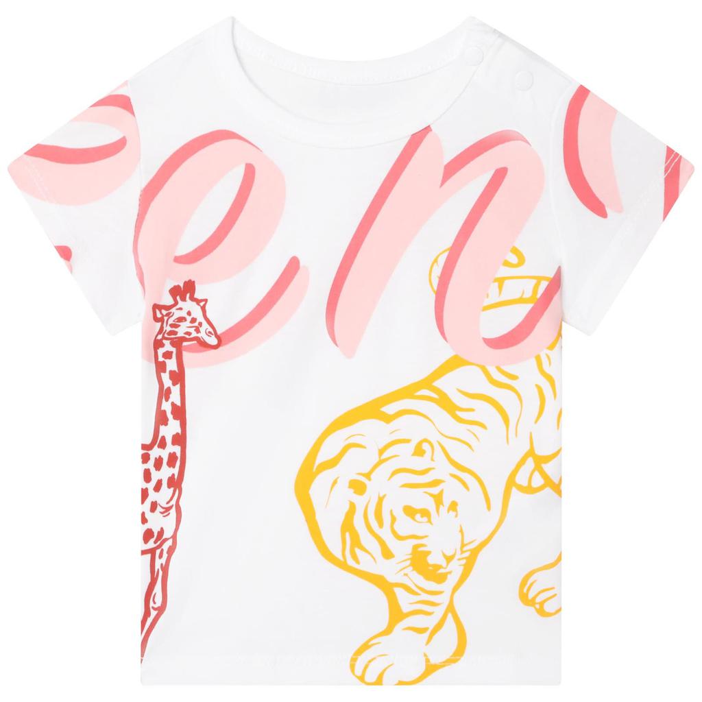 Kenzo Kids Printed T-shirt商品第1张图片规格展示