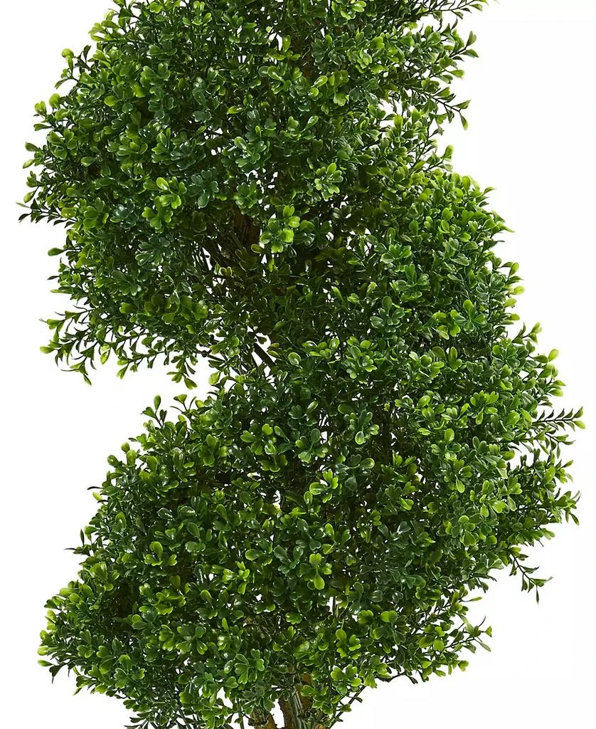 商品NEARLY NATURAL|4' Spiral Boxwood Artificial Tree, UV Resistant,价格¥1376,第2张图片详细描述