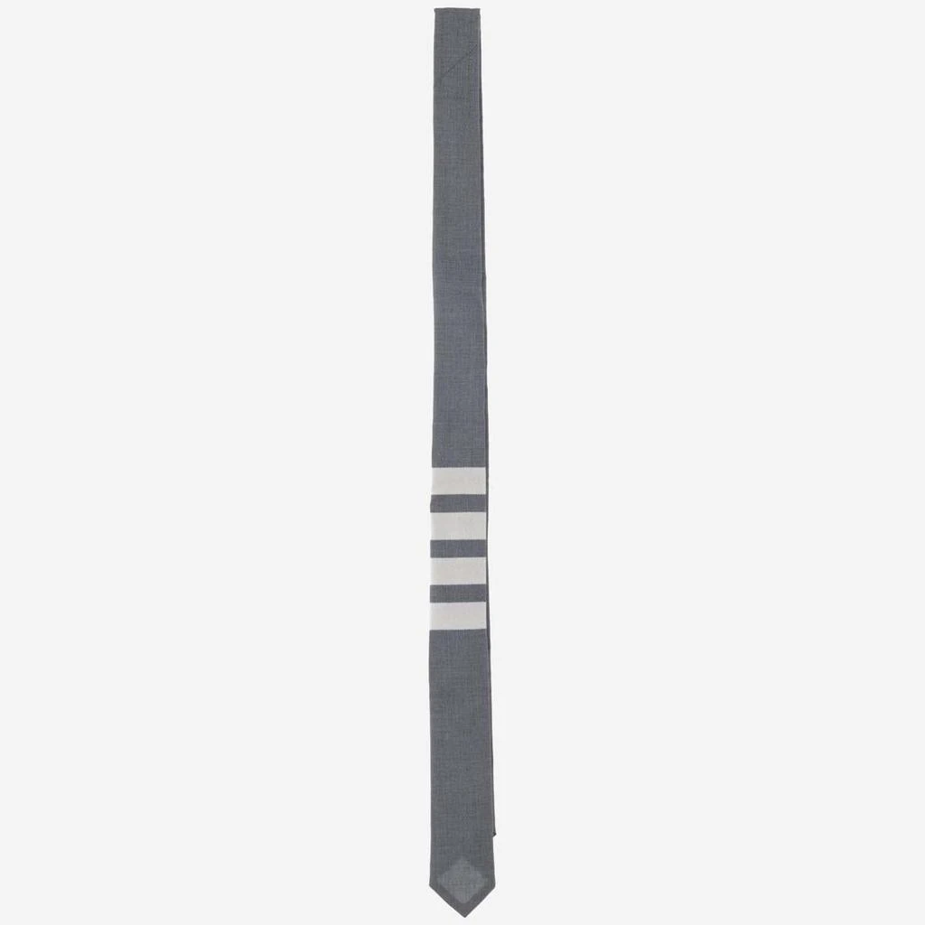 商品Thom Browne|THOM BROWNE 4-BAR WOOL TIE,价格¥1103,第1张图片