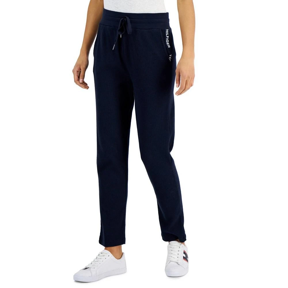 商品Tommy Hilfiger|Women's Waffle-Knit Jogger Pants,价格¥136,第1张图片