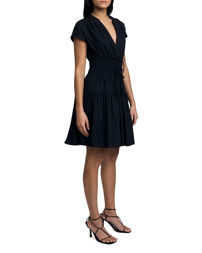 商品Derek Lam|Tora V-Neck Mini Dress,价格¥3139,第1张图片详细描述