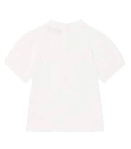 商品Balmain|Baby logo cotton-jersey T-shirt,价格¥1007,第2张图片详细描述