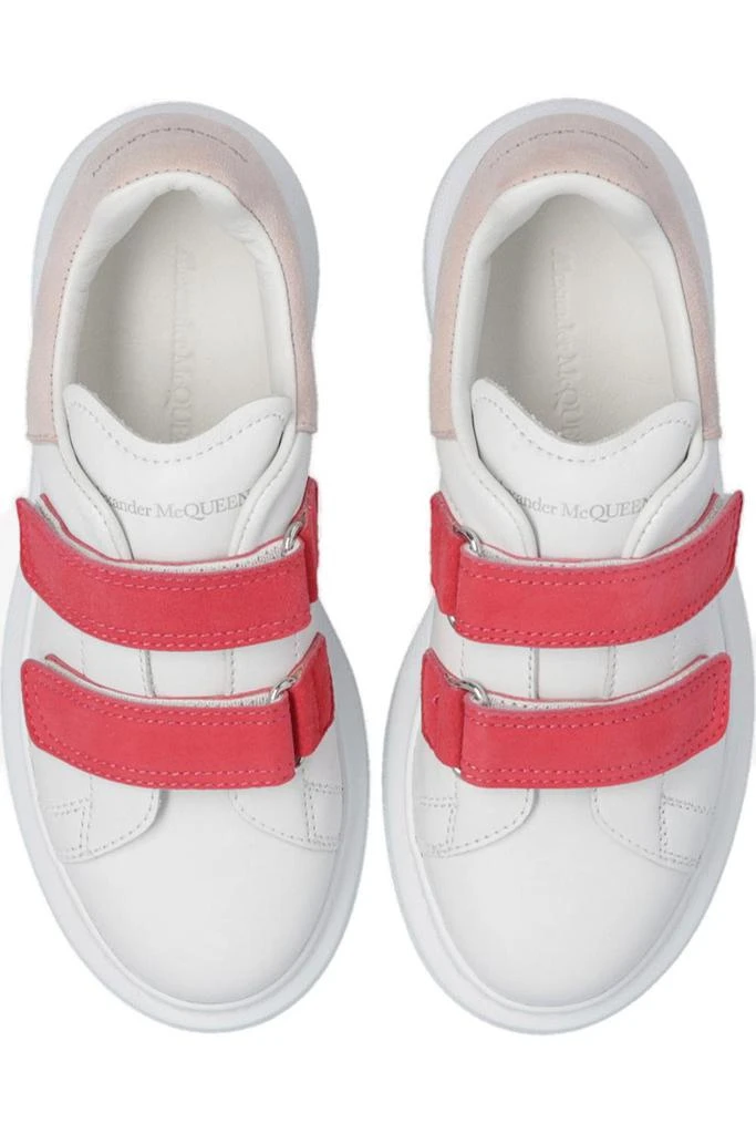 商品Alexander McQueen|Alexander McQueen Kids Round Toe Touch-Strap Sneakers,价格¥2285,第4张图片详细描述