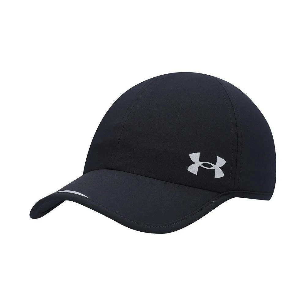 商品Under Armour|Men's Black Iso Chill Launch Run Adjustable Hat,价格¥208,第1张图片