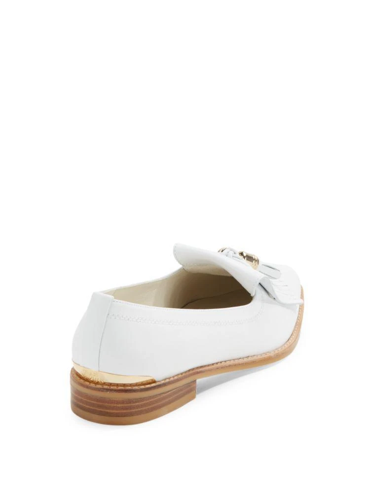 商品Stuart Weitzman|Verve Leather Tassle Loafers,价格¥786,第2张图片详细描述