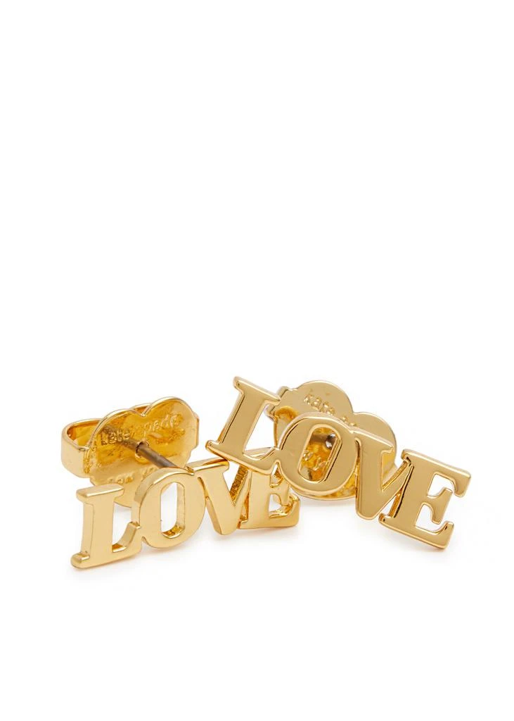 商品Kate Spade|Like Magic gold-plated stud earrings ,价格¥220,第3张图片详细描述