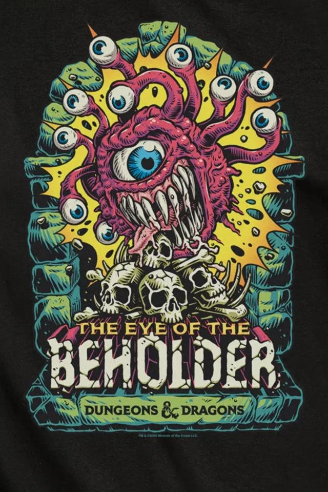 商品Urban Outfitters|Dungeons & Dragons The Eye Of The Beholder Tee,价格¥265,第2张图片详细描述