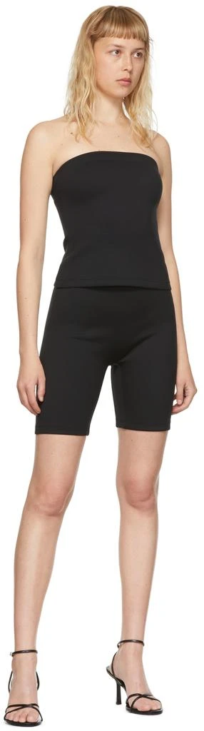 商品Alexander Wang|Black Stretch Nylon Shorts,价格¥705,第4张图片详细描述