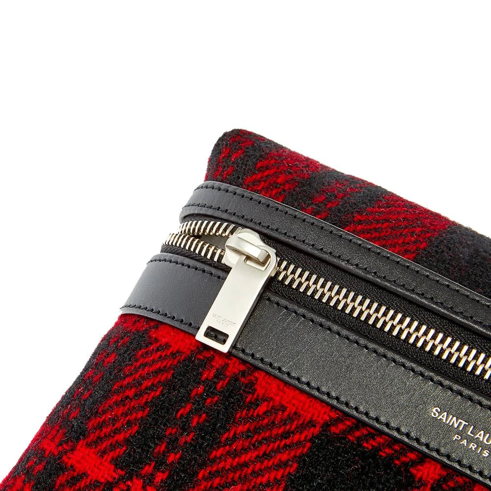 商品Yves Saint Laurent|Saint Laurent City Pouch Tartan Cross-Body Bag,价格¥4122,第3张图片详细描述