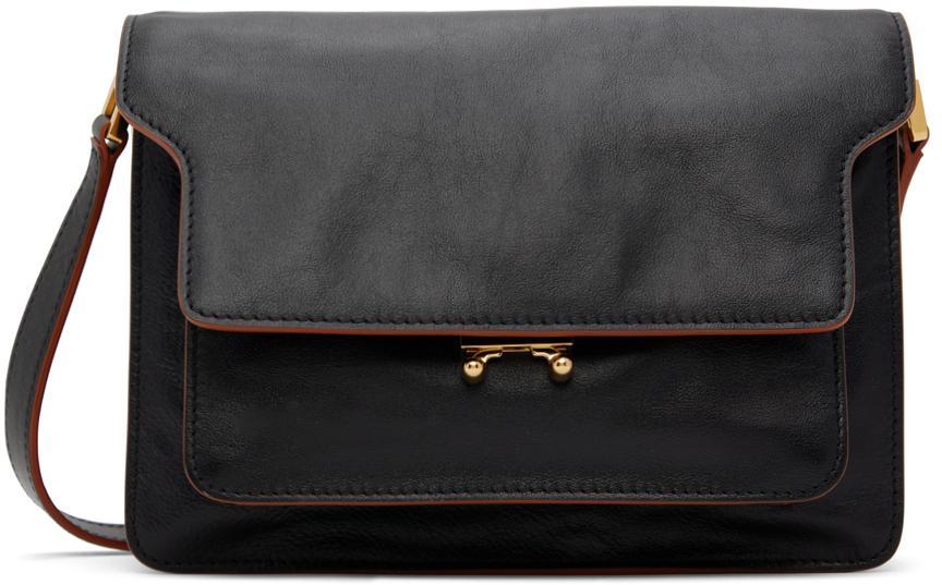 商品Marni|Black Medium Soft Trunk Bag,价格¥11540,第1张图片