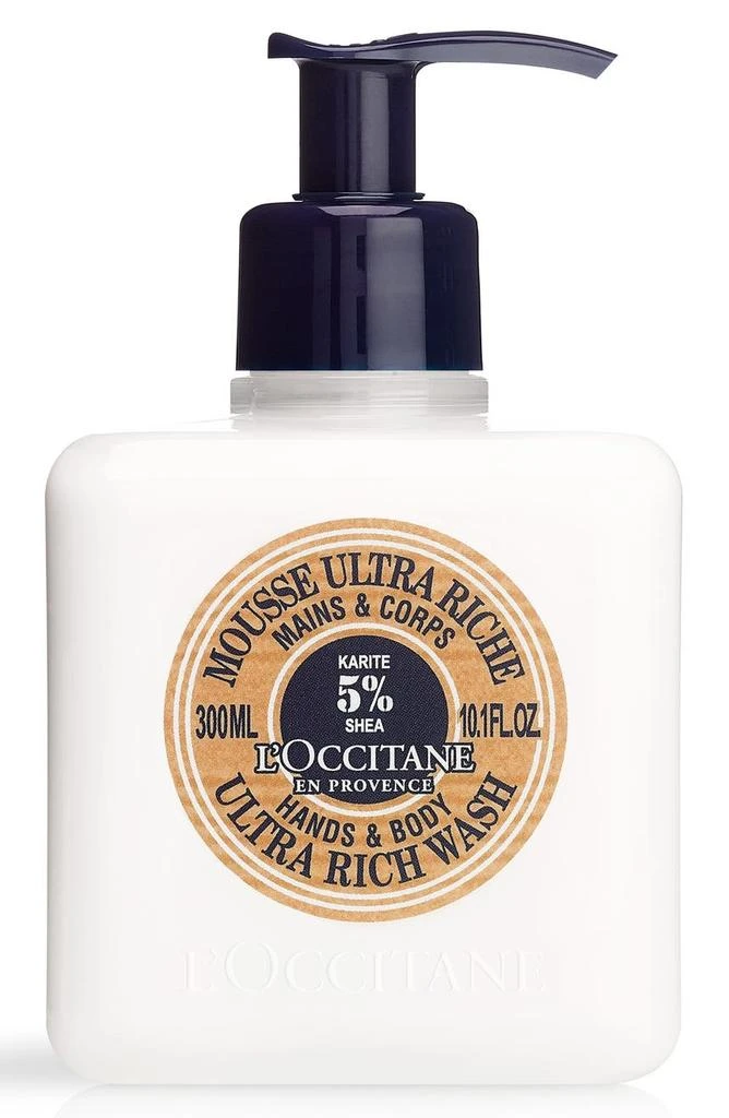 商品L'Occitane|Shea Hands & Body Ultra Rich Wash,价格¥196,第1张图片