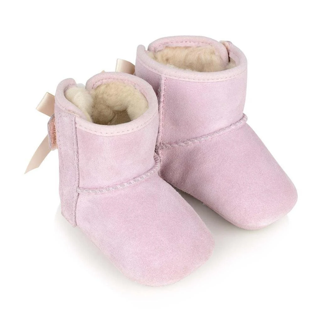 商品UGG|Ugg Pink UGG Jesse Bow Booties & Beanie Hat Gift Set,价格¥544,第4张图片详细描述