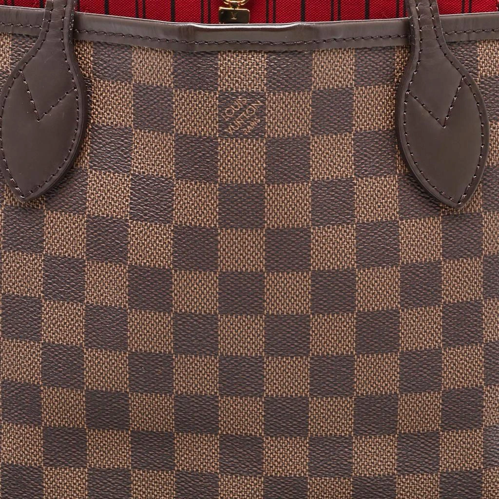 商品[二手商品] Louis Vuitton|Louis Vuitton Damier Ebene Canvas Neverfull PM Bag,价格¥9953,第5张图片详细描述