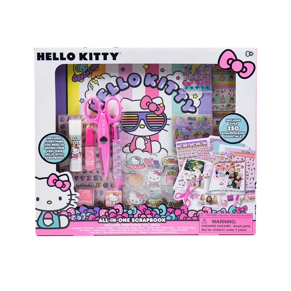 商品Hello Kitty|All-in-One DIY, Design Your Own Scrapbook with Essentials,价格¥190,第1张图片