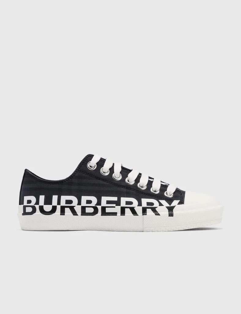 商品Burberry|Logo Print Vintage Check Sneaker,价格¥4508,第1张图片