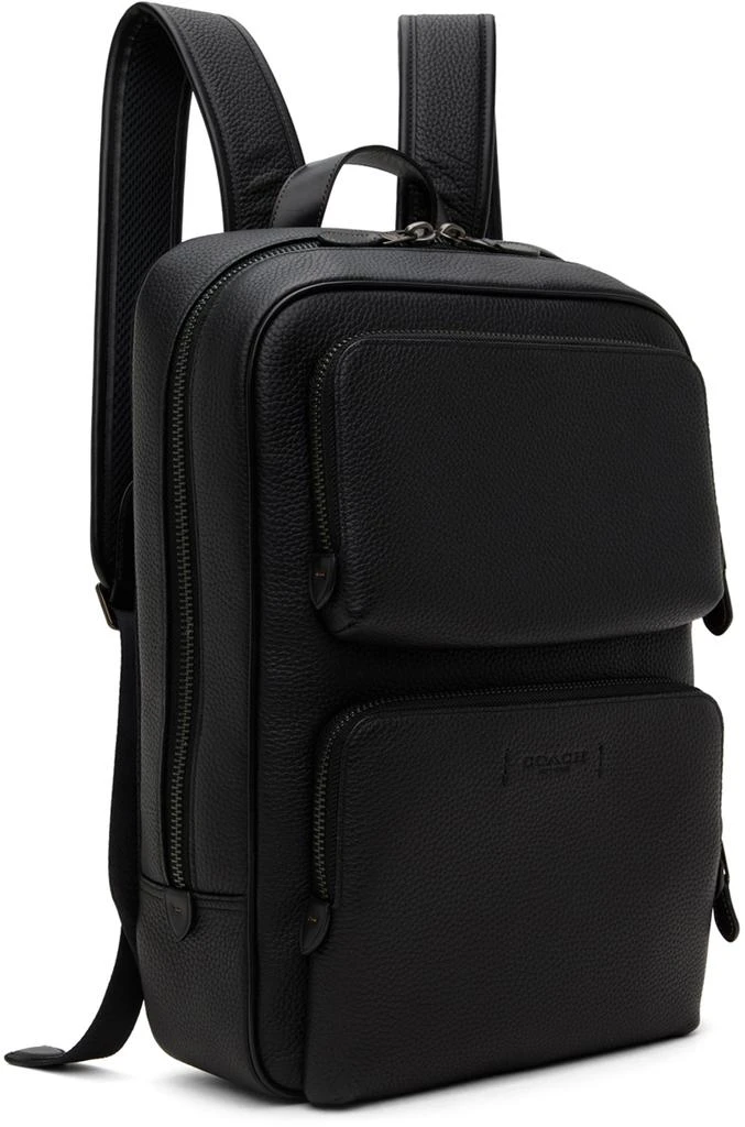 商品Coach|Black Gotham Backpack,价格¥2722,第2张图片详细描述