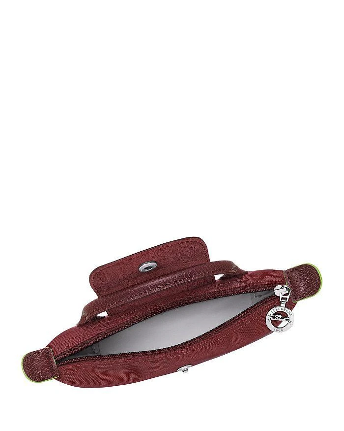 商品Longchamp|女式 Le Pliage 绿色迷你手拿包,价格¥832,第5张图片详细描述