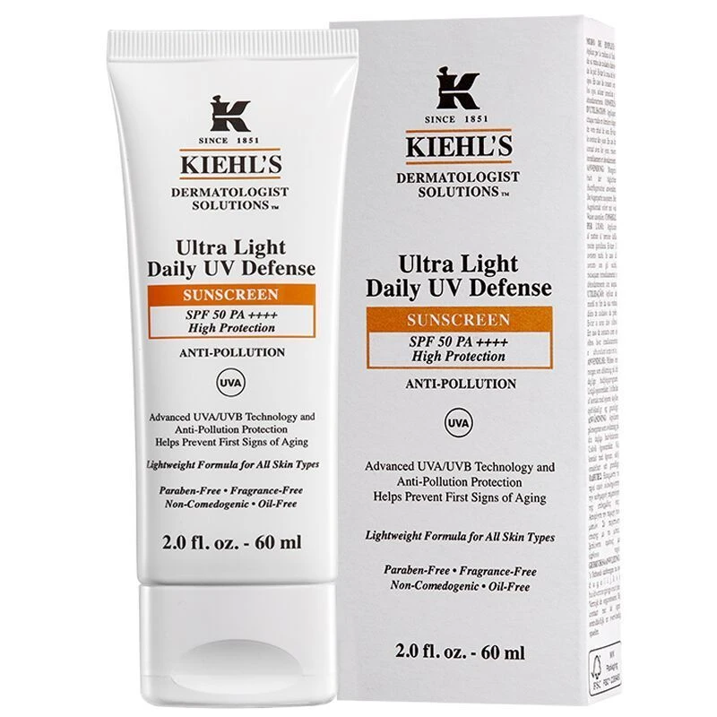 商品[国内直发] Kiehl's|科颜氏 柔润防晒隔离乳SPF50/PA++++ 60ml,价格¥225,第1张图片