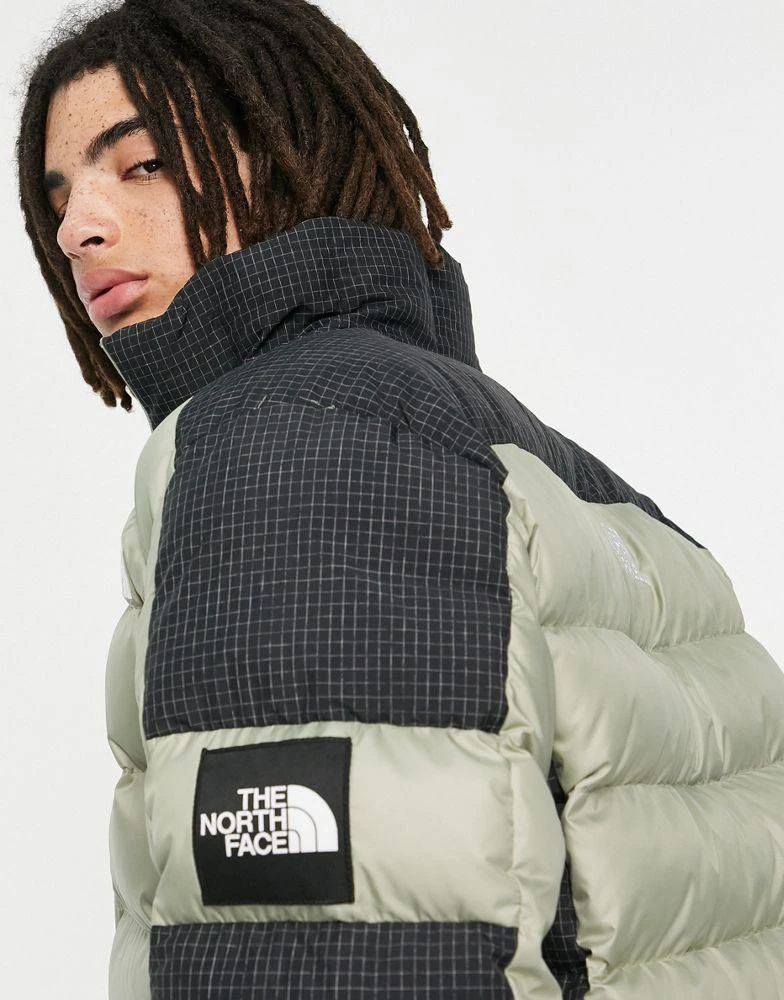商品The North Face|The North Face Rusta Puffer jacket in khaki and black ripstop,价格¥1401,第3张图片详细描述