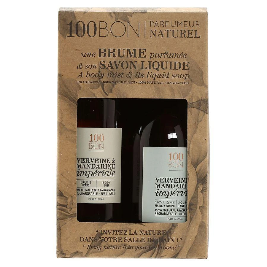 商品100 Bon|Bath Set Verveine & Mandarine Liquid Soap & Body Mist Citrus,价格¥283,第2张图片详细描述