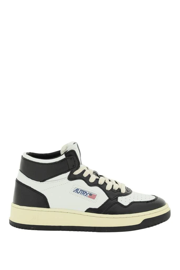 商品Autry|MEDALIST MID LEATHER SNEAKERS,价格¥1218,第1张图片