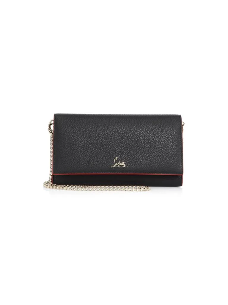 商品Christian Louboutin|Boudoir Leather Clutch,价格¥6379,第1张图片