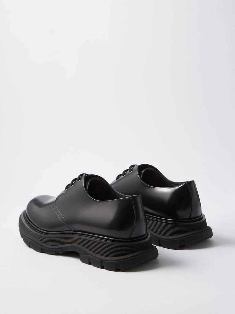 商品Alexander McQueen|Leather derby shoes,价格¥6230,第5张图片详细描述