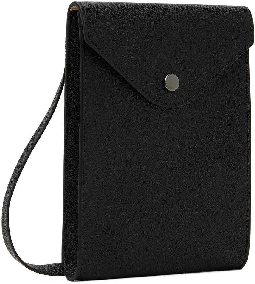 商品Lemaire|Black Enveloppe Strap Shoulder Bag,价格¥1747,第2张图片详细描述