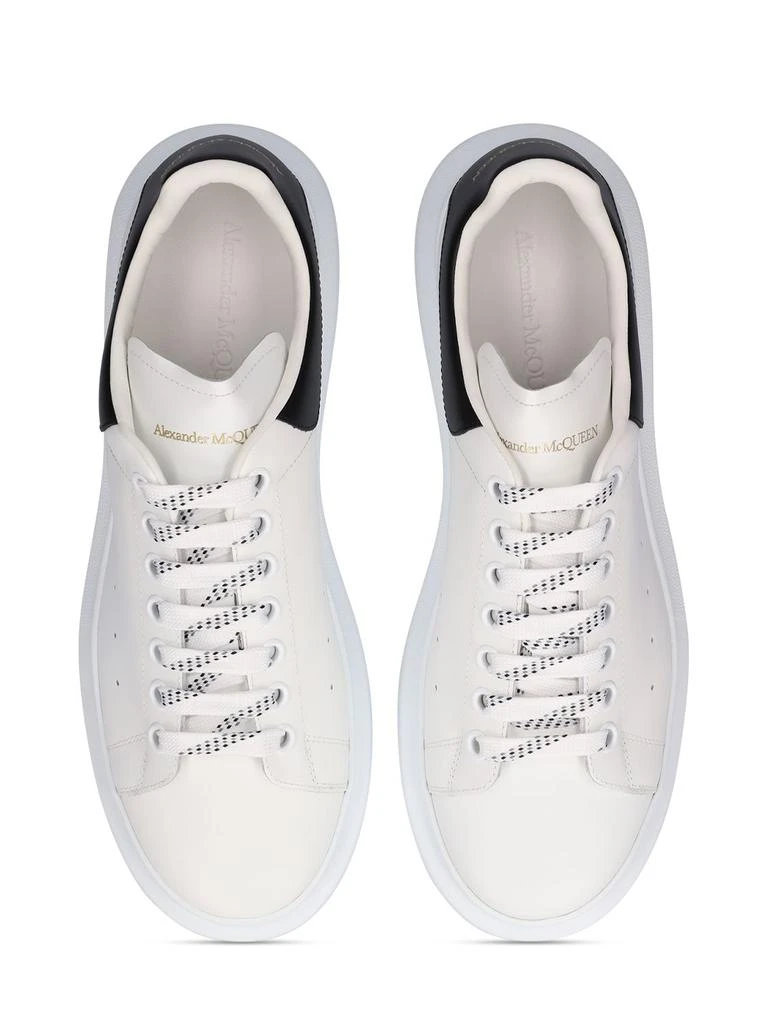 商品Alexander McQueen|45mm Oversized Leather Sneakers,价格¥4509,第4张图片详细描述