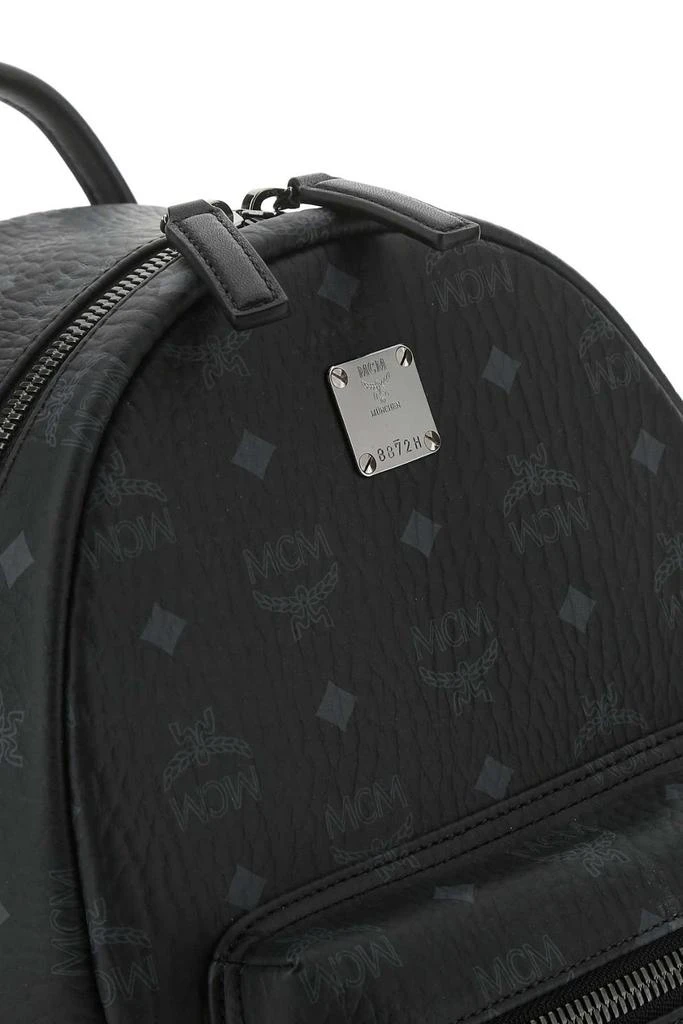 商品MCM|MCM Stark Side Studs Logo Printed Backpack,价格¥6789,第4张图片详细描述