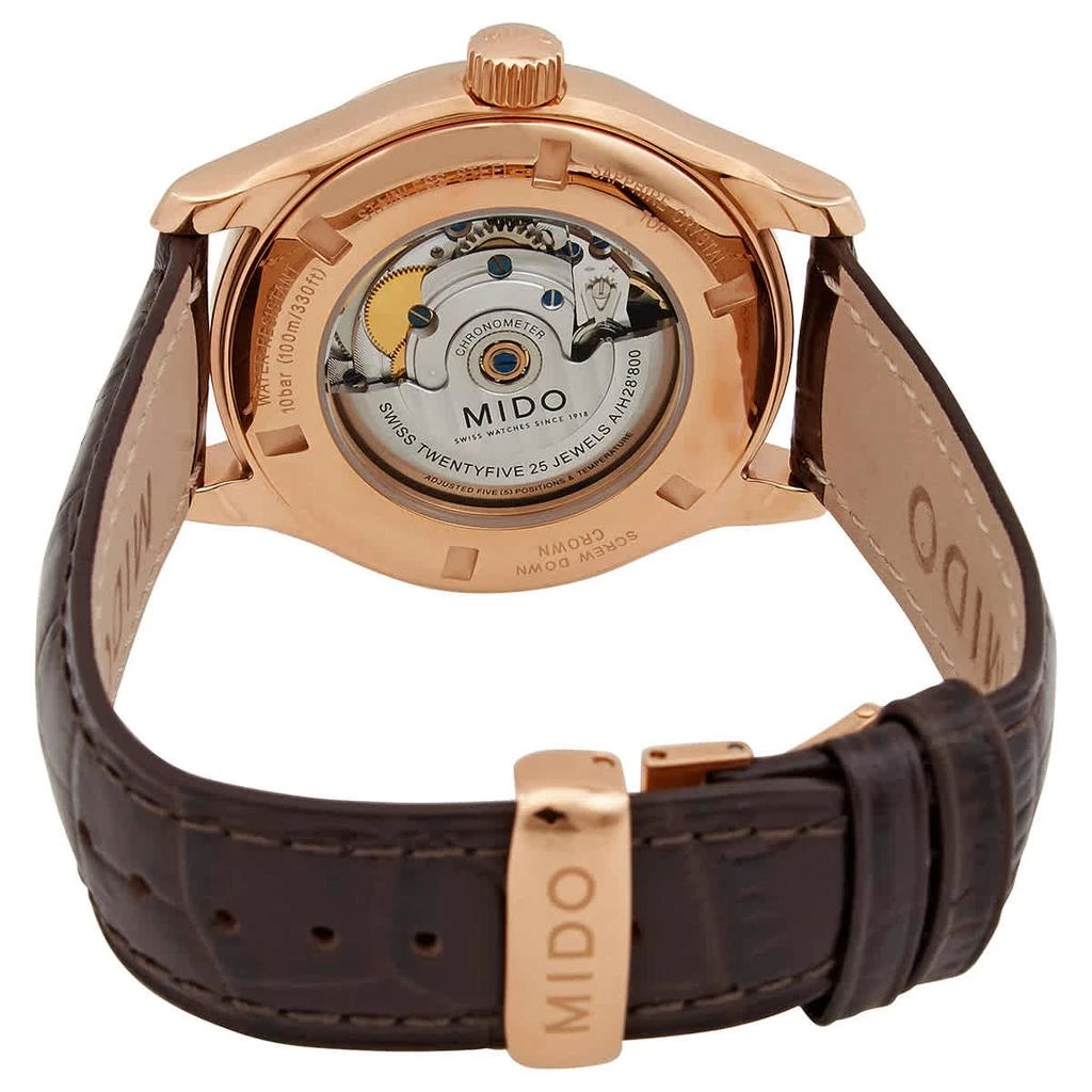 商品MIDO|Belluna Automatic Brown Dial Men's Watch M0014313629112,价格¥3125,第3张图片详细描述