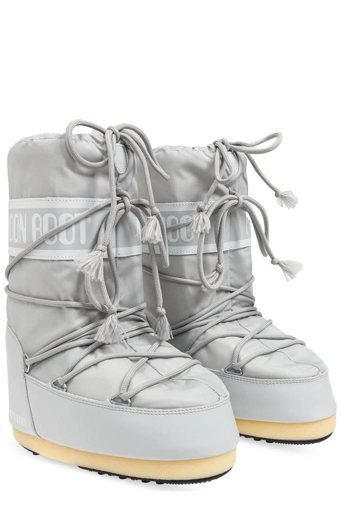 商品Moon Boot|Moon Boot Kids Icon Logo Printed Lace-Up Boots,价格¥1353,第2张图片详细描述