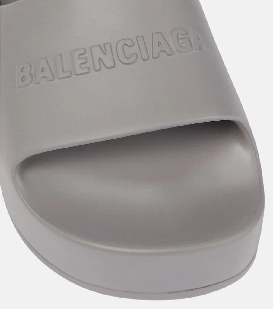 Logo rubber platform slides 商品