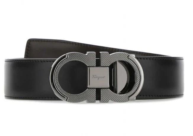 商品Salvatore Ferragamo|Salvatore Ferragamo Gancini Buckled Belt,价格¥2419,第1张图片