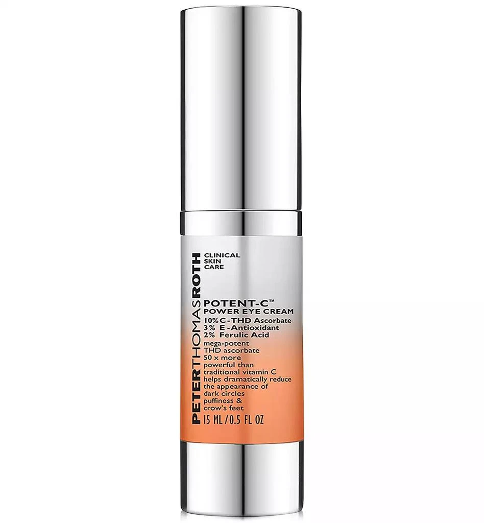 商品Peter Thomas Roth|Potent-C Power Eye Cream, 0.5 fl. oz.,价格¥509,第1张图片