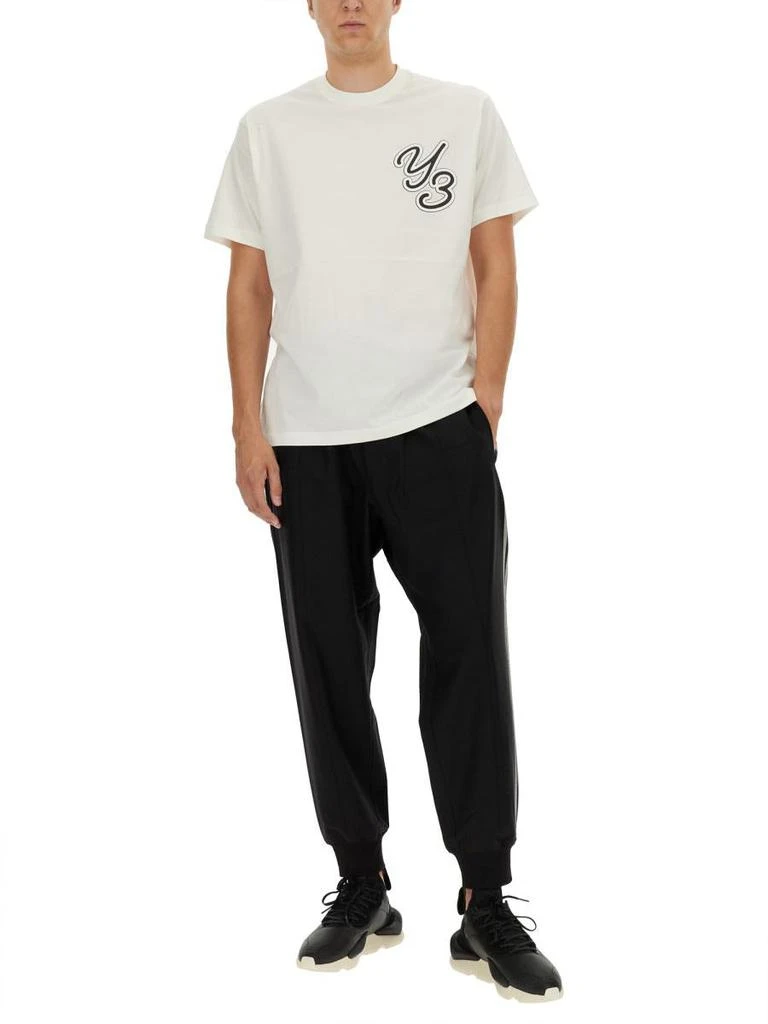 商品Y-3|Y-3 T-SHIRT WITH LOGO,价格¥876,第2张图片详细描述