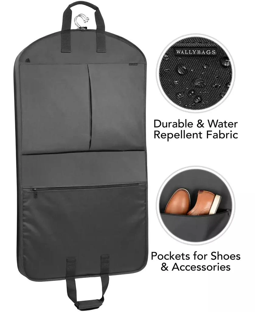 商品WallyBags|40" Deluxe Travel Garment Bag with Pockets,价格¥1107,第4张图片详细描述