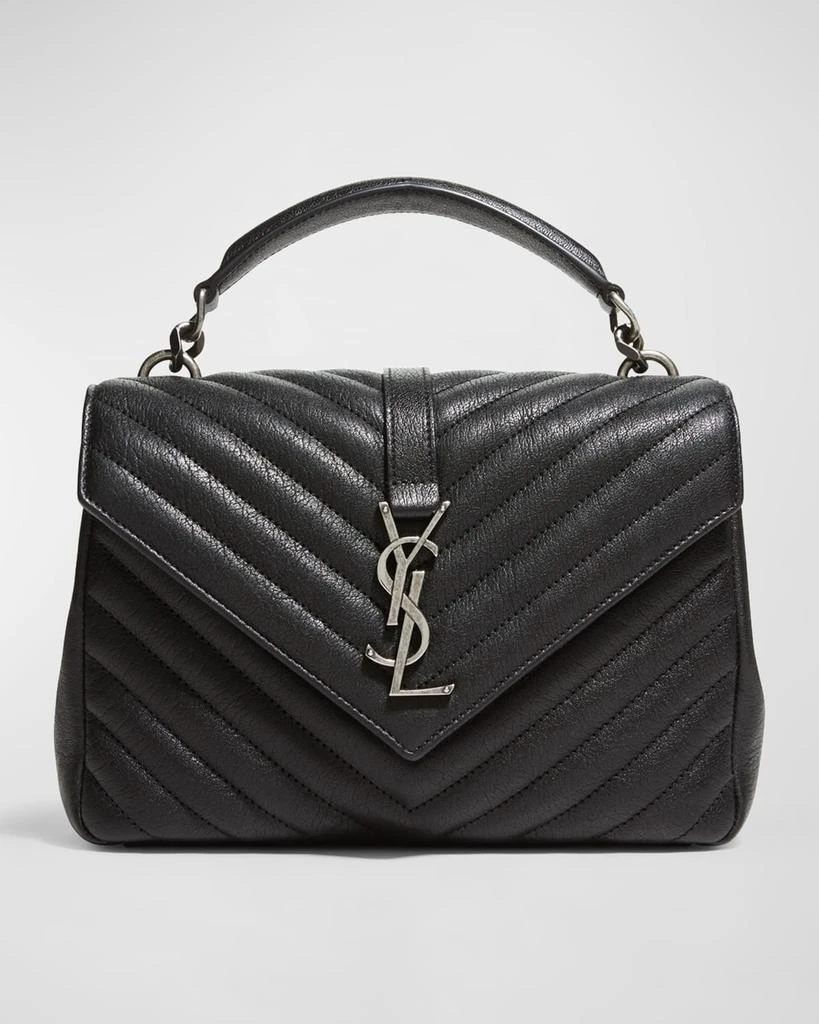 商品Yves Saint Laurent|College Medium Matelasse Lambskin V-Flap Crossbody Bag,价格¥20038,第1张图片